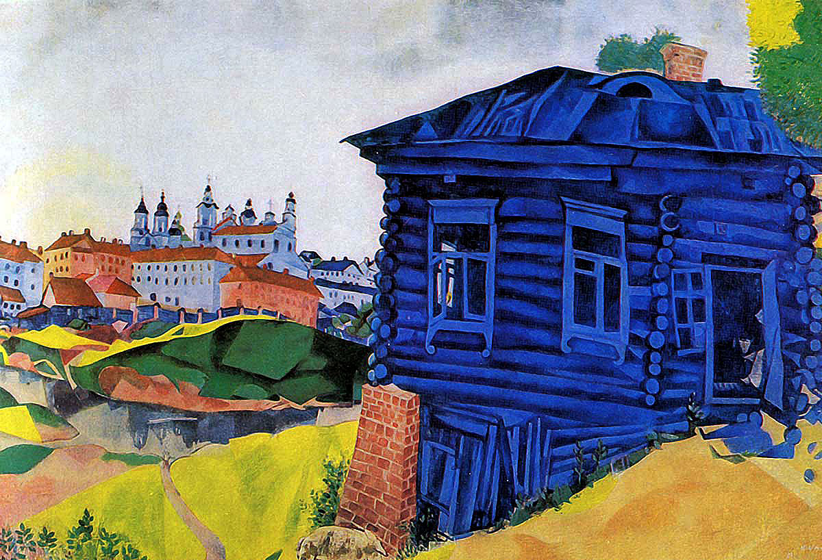 Самые популярные картины Марка Шагала в Украине 